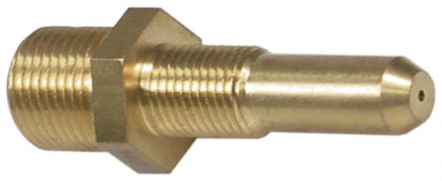 Gasdüse Gewindegröße M12x1 Bohrungs-Ø 1,25 mm Schlüsselweite 14 