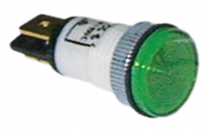 Signallampe grün 230V ø 13mm T.max. 120°C 1_359145