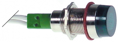 Signallampe ø 12mm 24V grün Anschluss Kabel 200mm 1_359890